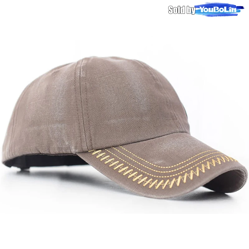 Baseballkappe im Koreanischen Stil Trendige Neue Frühlings-Dad-Cap Gewaschene Distressed-Mütze Retro-Buchstaben 3D-Bestickte Sonnenkappe – Detail 5