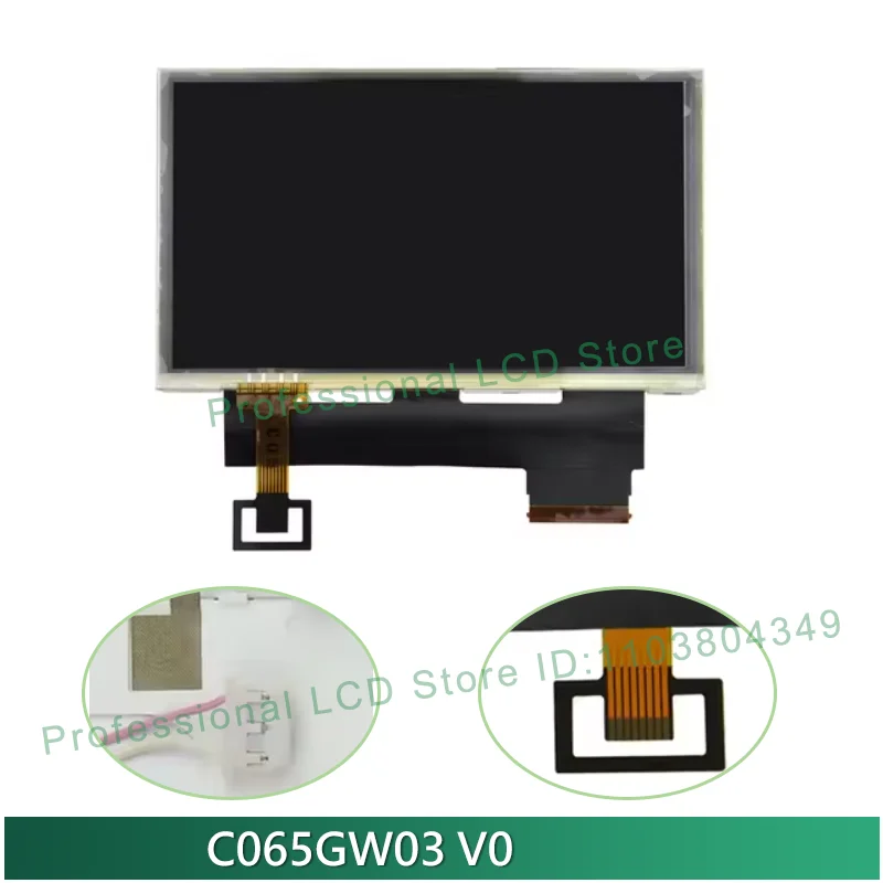 

Оригинальный 6,5-дюймовый ЖК-дисплей с сенсорной панелью C065GW03 V0 V2 V1 для Skoda/VW RCD510, автомобильный GPS-навигатор, ЖК-дигитайзер