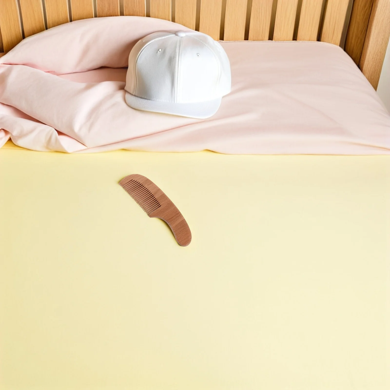 

1Set Baby Hairbrush Comb Soft Wool Bristles Newborn Toddler Gentle Hairbrush Set Scalp Care Kids Styling Comb Accessories