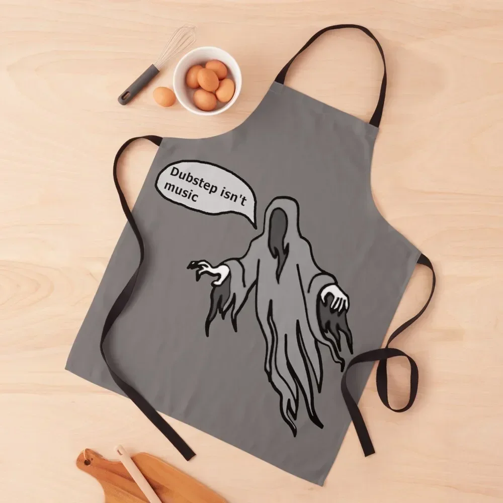 

Dubstep hating ghost Apron Waiter Uniforms Kitchen Tools Apron