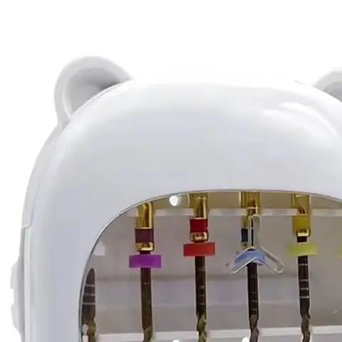 

Dentistry Sterilizer Case Cartoon Bear Shape Dental Endo Files Management Boxes Sterilization Containers Box Dental Tray
