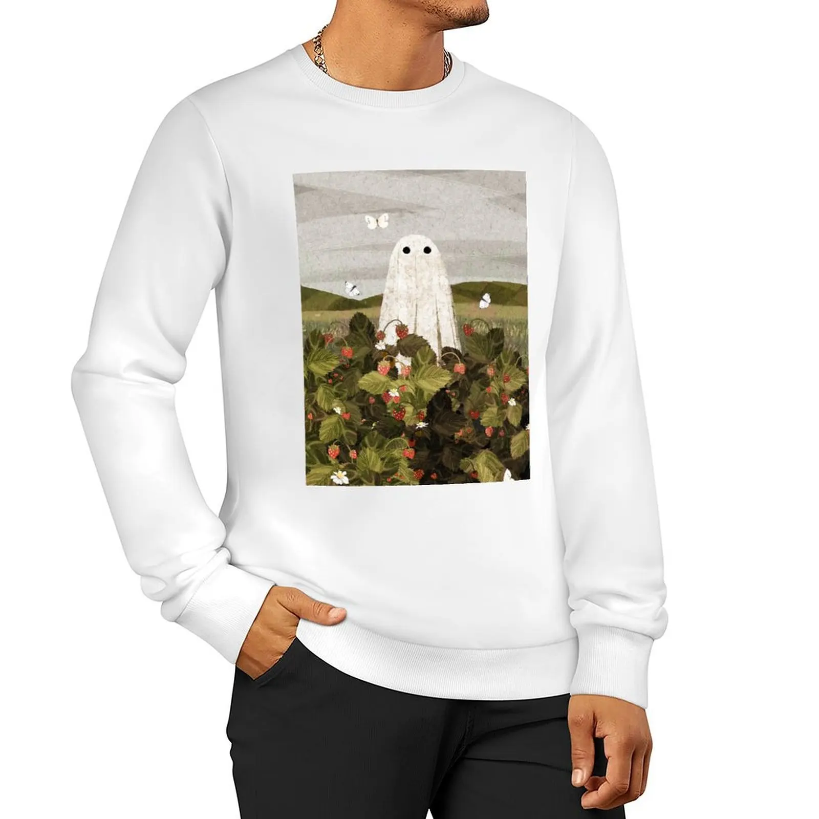 

Strawberry Fields Sweatshirt men's autumn clothes new in hoodies & sweat-shirt