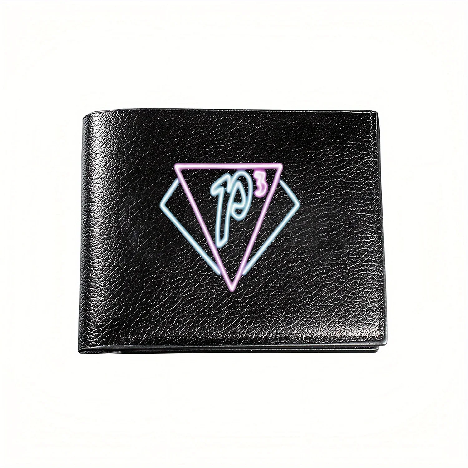 

Неоновый логотип P3, стильный графический дизайн, деловой мужской повседневный элегантный простой практичный качественный кошелек, роскошный подарок премиум-класса для папы, му