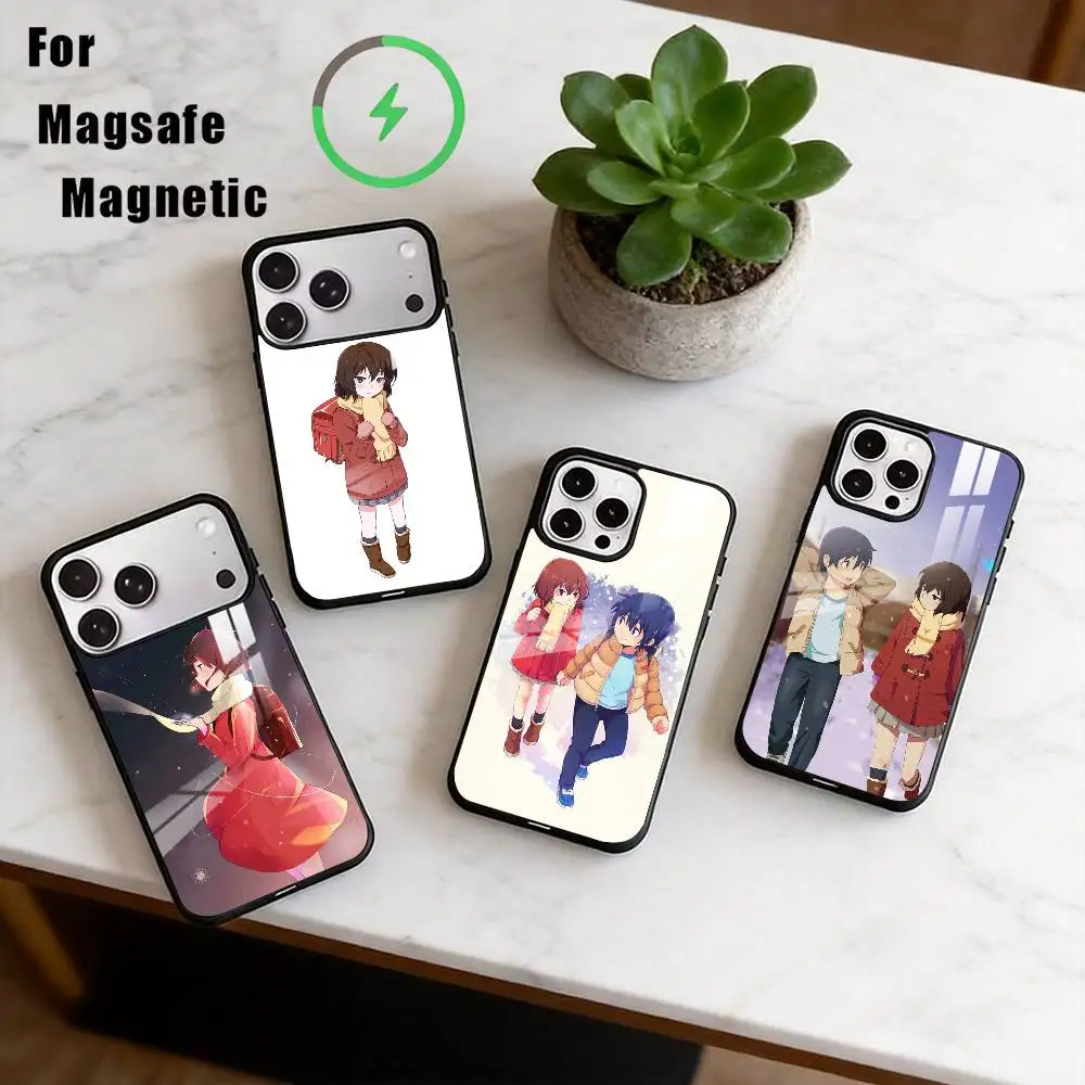 

E-Erased Phone Case For iPhone17,16,15,14,13,12,11 Plus,Pro Magnetic For Magsafe Wireless Charging