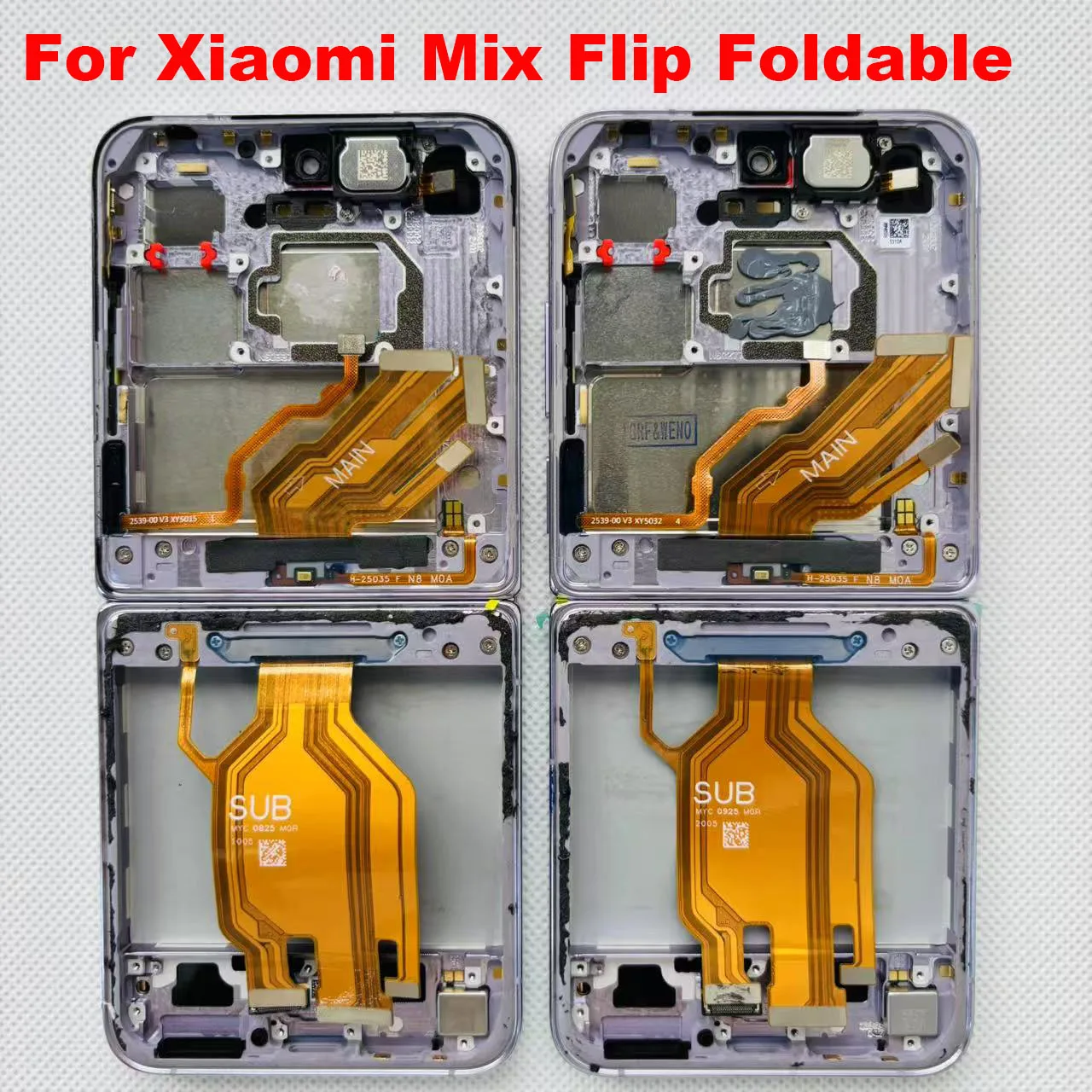 686-amoled-per-xiaomi-mix-flip-display-lcd-pieghevole-2405cpx3dc-touch-panel-grande-schermo-digitizer-assembly-parti-di-ricambio