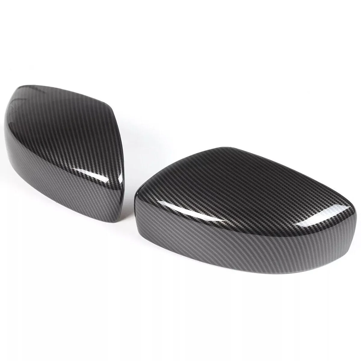 For Infiniti G25 G37 2009-2013 Car Sticker Rearview Side Mirror Cover Wing Cap Exterior Door Rear View Case Trim Carbon Fiber