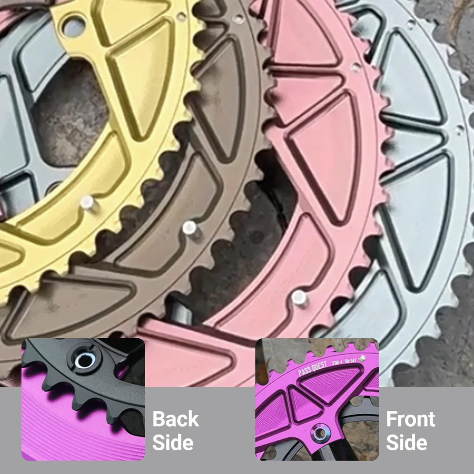 PASS QUEST 110 BCD チェーンリングシマノ 105 5800 ultegra 6800
