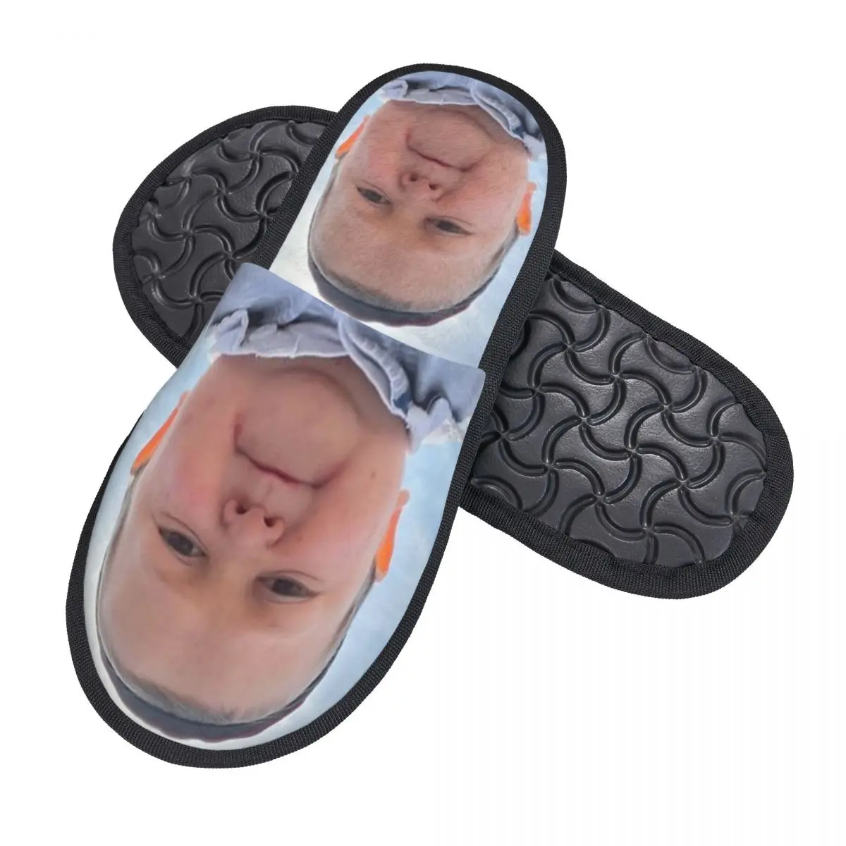 Custom Hasbulla Hasbullah Smile Soft Scuff Memory Foam Slippers Women Hotel House Shoes