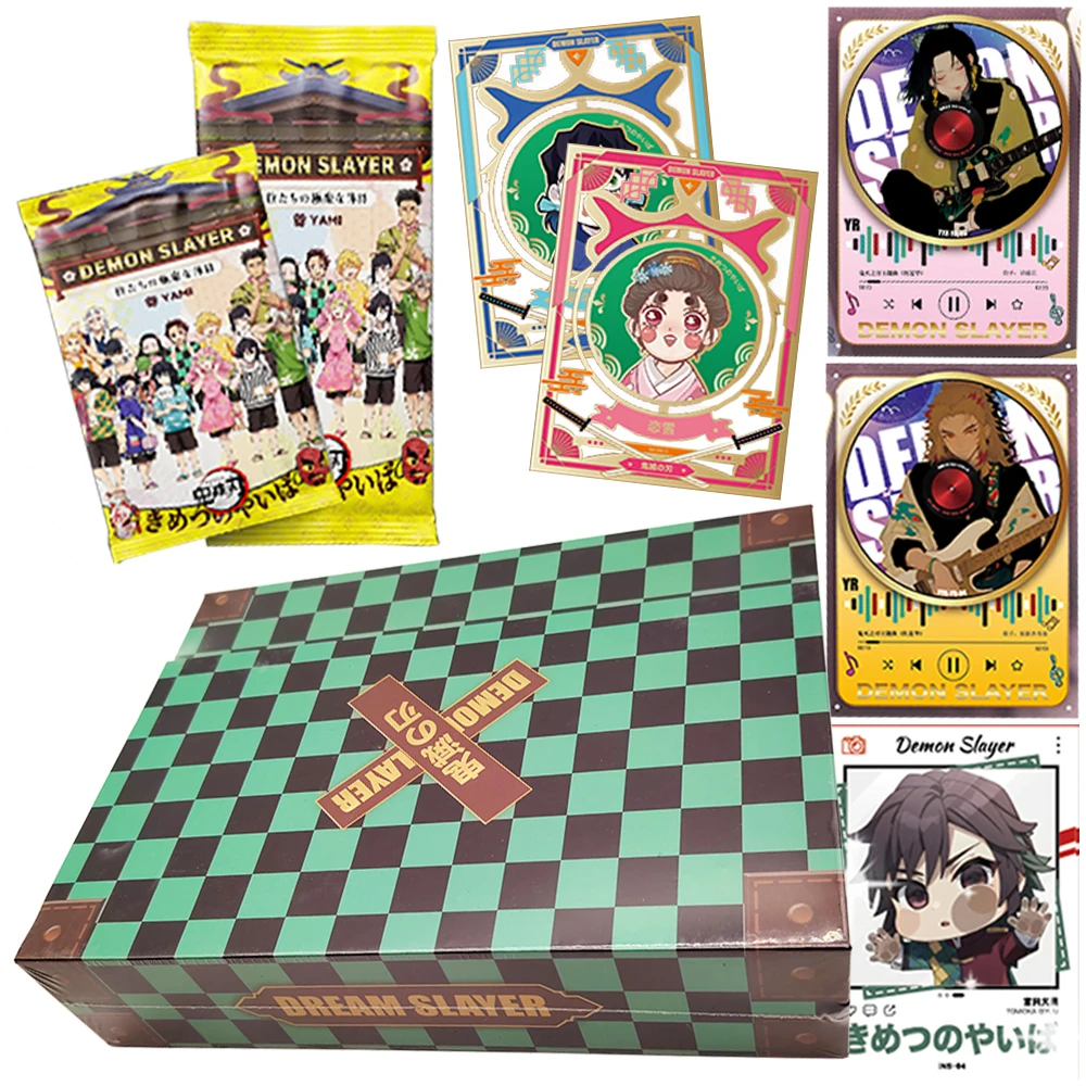 

Коллекционная карта «Убийца демонов», изысканная высококачественная тематическая карта с цветочной каймой, любимые друзья, подарки-сюрпризы на день рождения, забавные игрушки