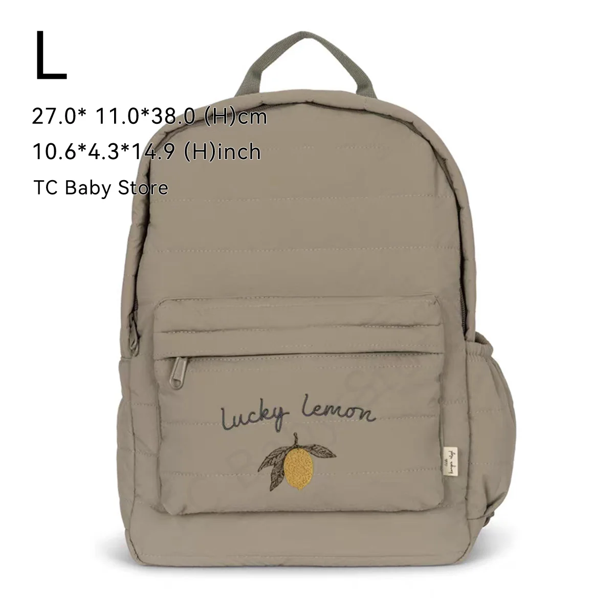 KS Babyrugzak 2024, nieuwe kinderschooltas, kleuterschooltassen, merk reizende moeder, kersen, citroen, kinderjongens, meisjesopslag