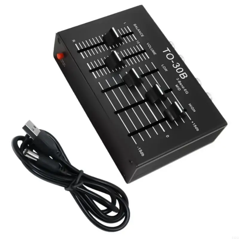 T5EA Audios Premplifier สำหรับการปรับปรุงเสียงเบสระดับกลาง Trebles ปรับค่าอีควอไลเซอร์