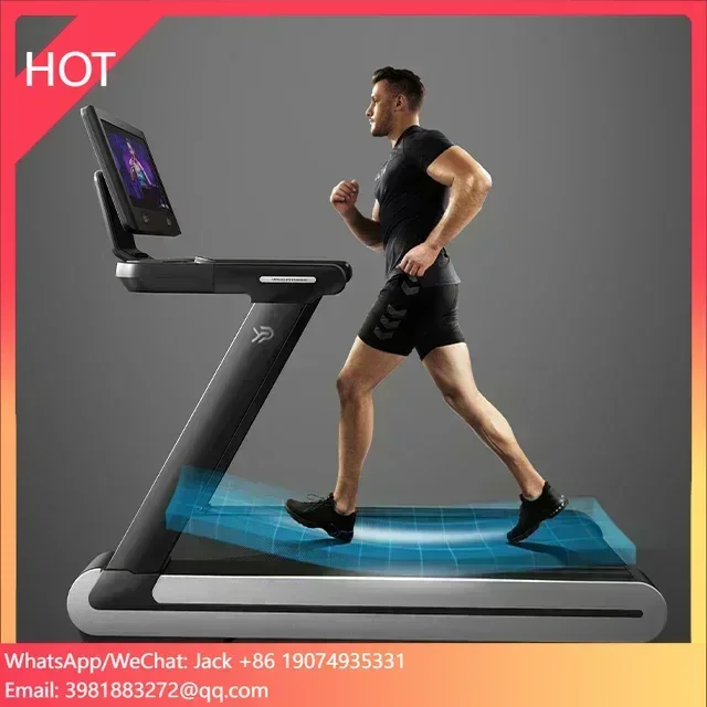 

YPOO Newest Design 15% Incline MX Treadmill Luxury Semi Commercial Treadmill Machine High Quality Treadmills with YPOOFIT APP
