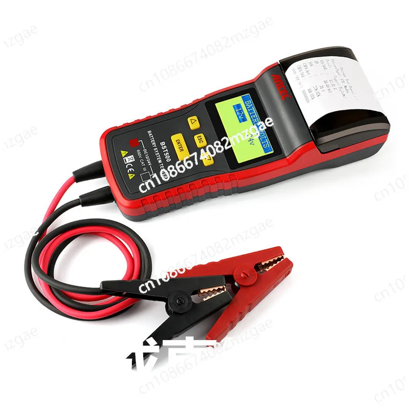 

ANCEL-BST500 12 V et 24 V Automotive Battery Tester, Battery Tester with Print
