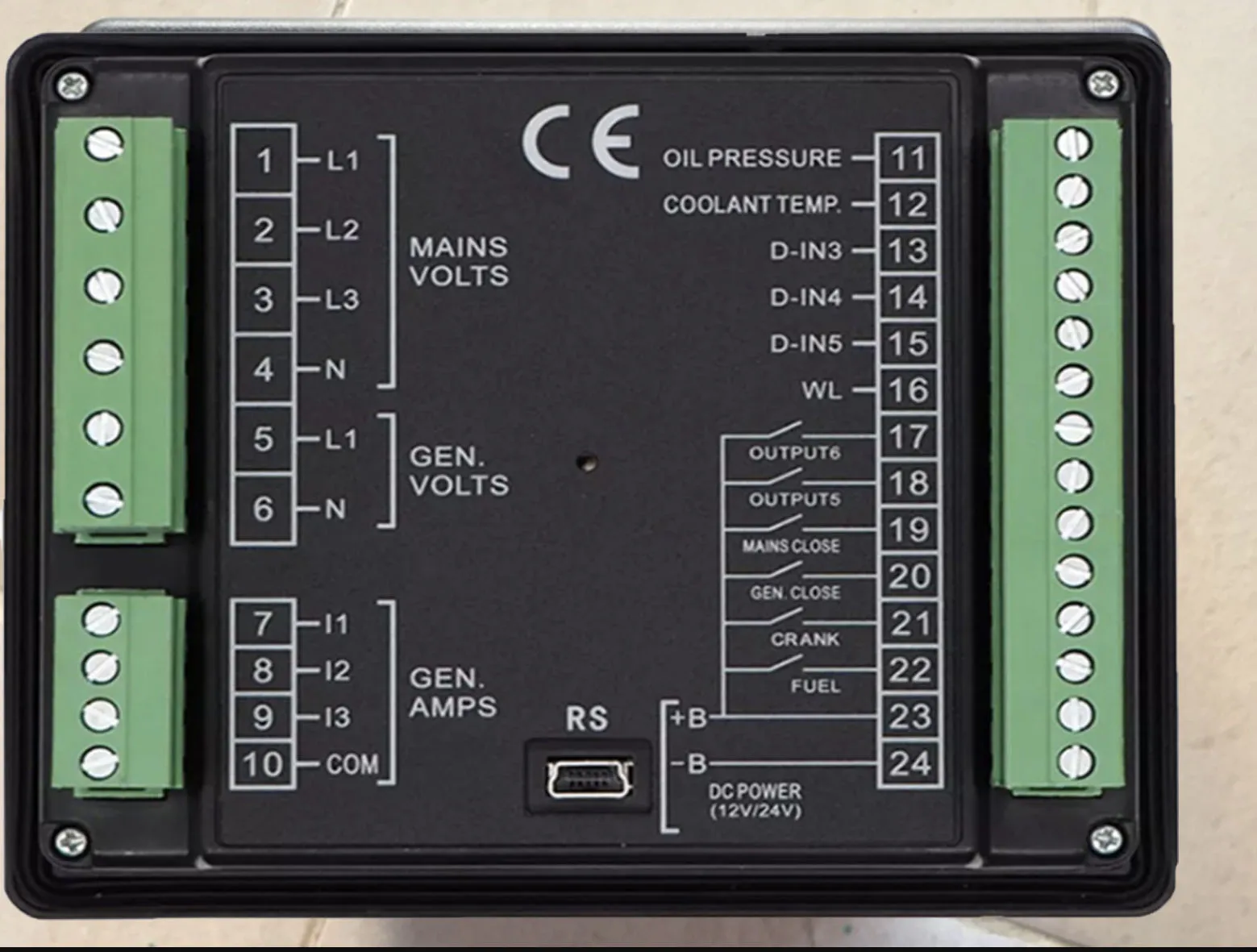 Imagem -05 - Gerador Inteligente Controlador Genconjunto Acessórios Falha Automática Monitor de Controle do Módulo Transporte Rápido Gu611a Harsen