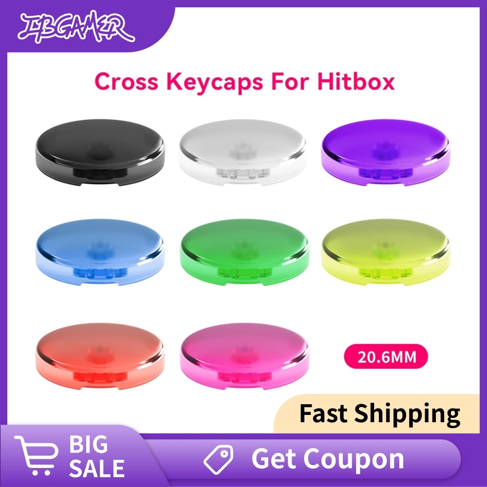 Haute42 TBGamer 8pcs 20.6mm Hitbox Button Caps For Leverless