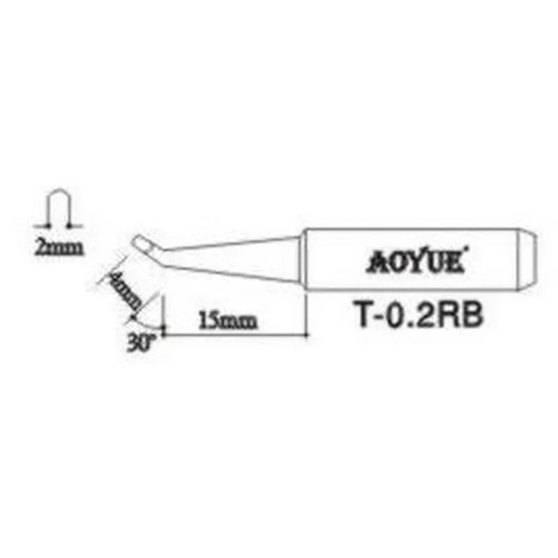 Aoyue T0,2rb Replacement Soldering Iron Tips Aoyue