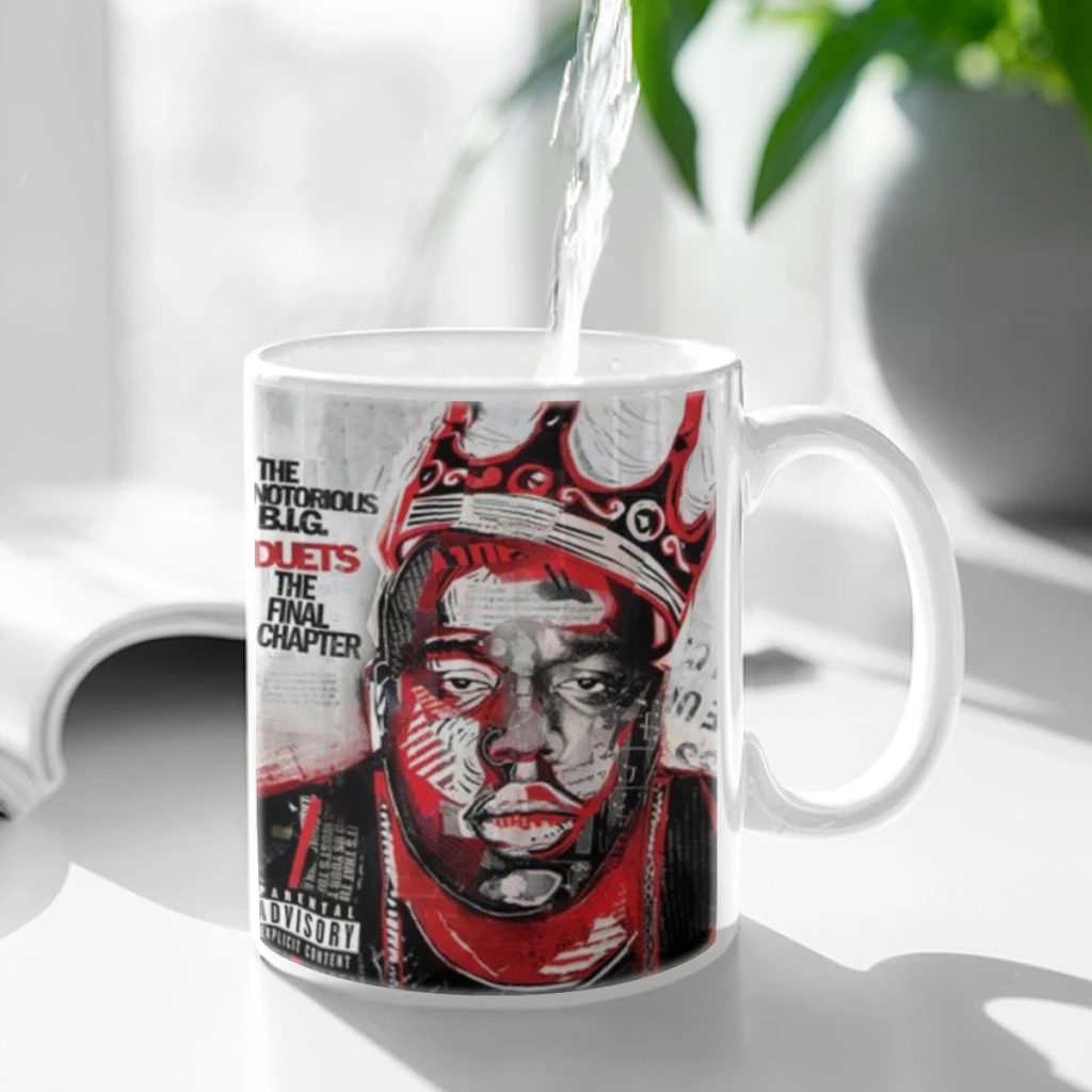 Biggie Smalls music album Classic Free shipping Coffee Cups Ceramic cups creative cups and cute mugs Gift Cup For Tea