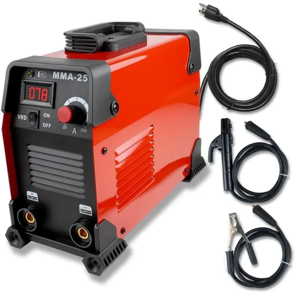 

250Amp ARC Welding Machine 110 220 volts,Portable DC Inverter Welder 20-250Amp IGBT Digital Display LCD with Welder