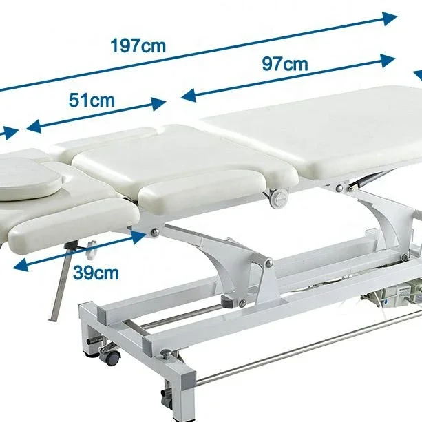 New design Hospital Physical Equipment for stroke patient rehabilitation folding Portable Chiropractic Table