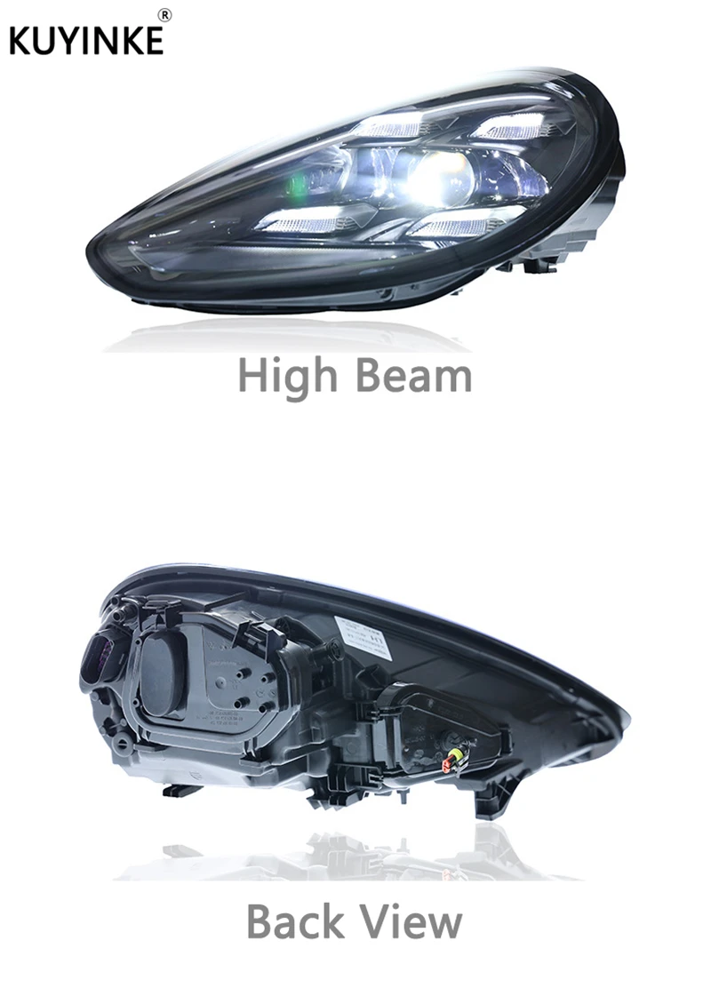 Headlight Assembly Modification Matrix Led Lens Daytime Lights Running Turn Signal Light for Porsche Panamera 2010-2017