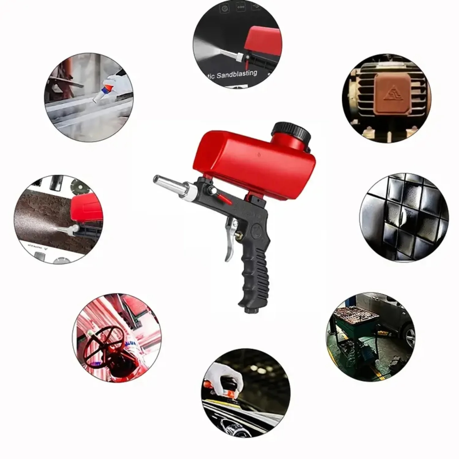 

Portable Explosive Style Small Handheld Pneumatic Sandblasting Gun
