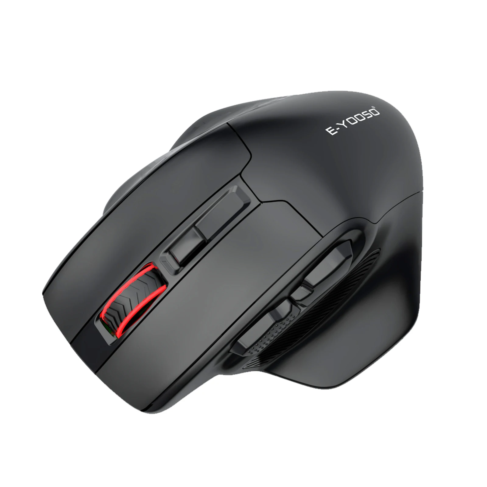 E-YOOSO USB 2.4G Wireless Mouse DPI 4800 Ergonomic Mouse Gaming Mouse Portable Office Mouse for Notebook PC Laptop MacBook