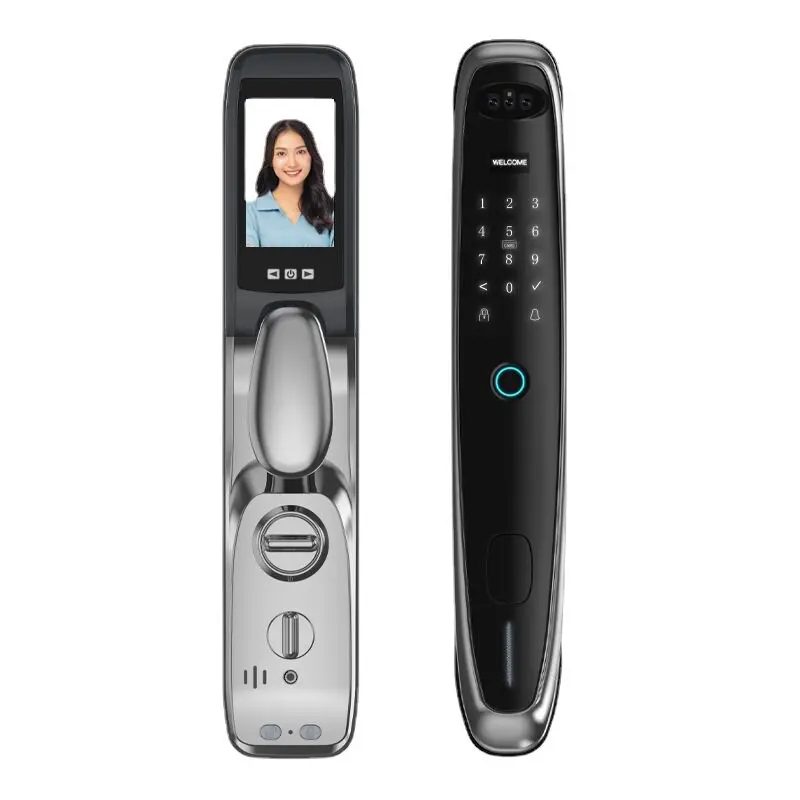 Graffiti Automatic Smart Whole House Smart Home Appliance Linkage Password AI Recognition Household Electronic Lock 3D Facial Re