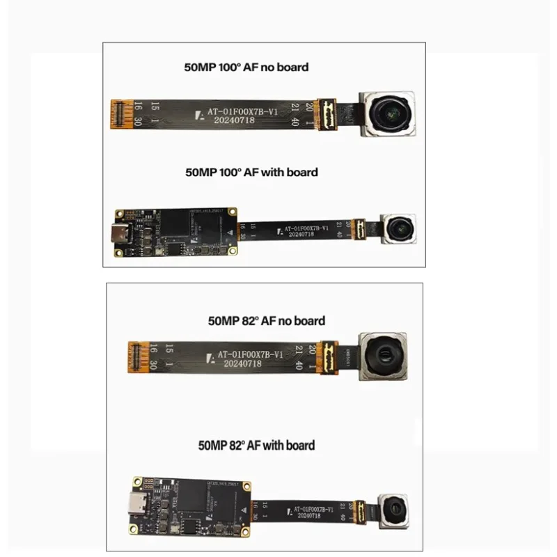 50MP IMX766 cmos وحدة كاميرا بمنفذ USB PDAF التركيز التلقائي AF لا تشويه 8160x6120 100 درجة كاميرا ويب Type-c/5Pin FPC كابل محرك مجاني #2