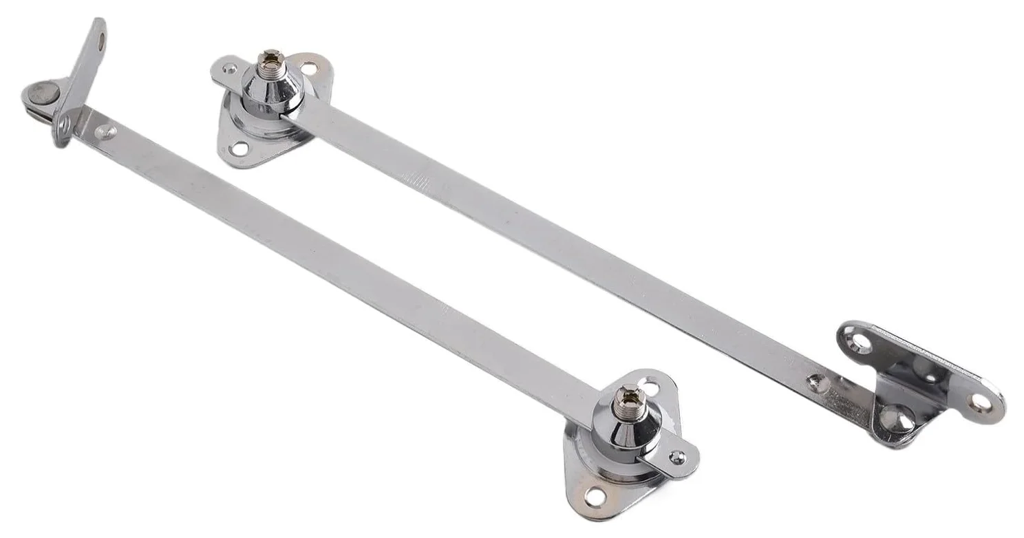 

2pcs Heavy Duty Cabinet Door Drop Down Support Hinges Easy Install Support Rods Hidden Sliding Hinges For Kitchen Bathroom