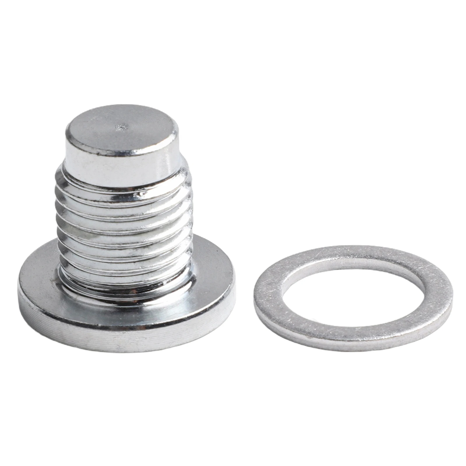 Sleek Metallic Finish on the Replacement Oil Drains for Various Models of For Mazdas Including the Sports Series
