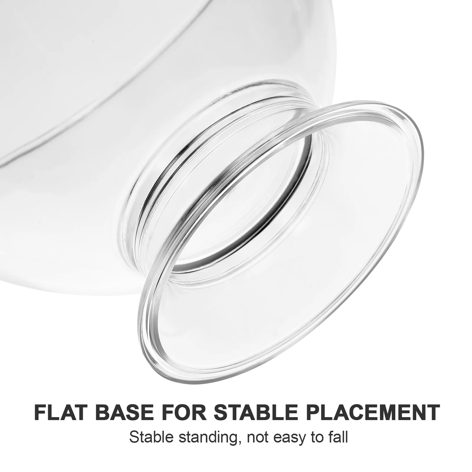 

Salad Bowl Transparent Multi-Function Trifle Bowls For Dessert Fruit Ice Cream Serving Household Kitchen Barware