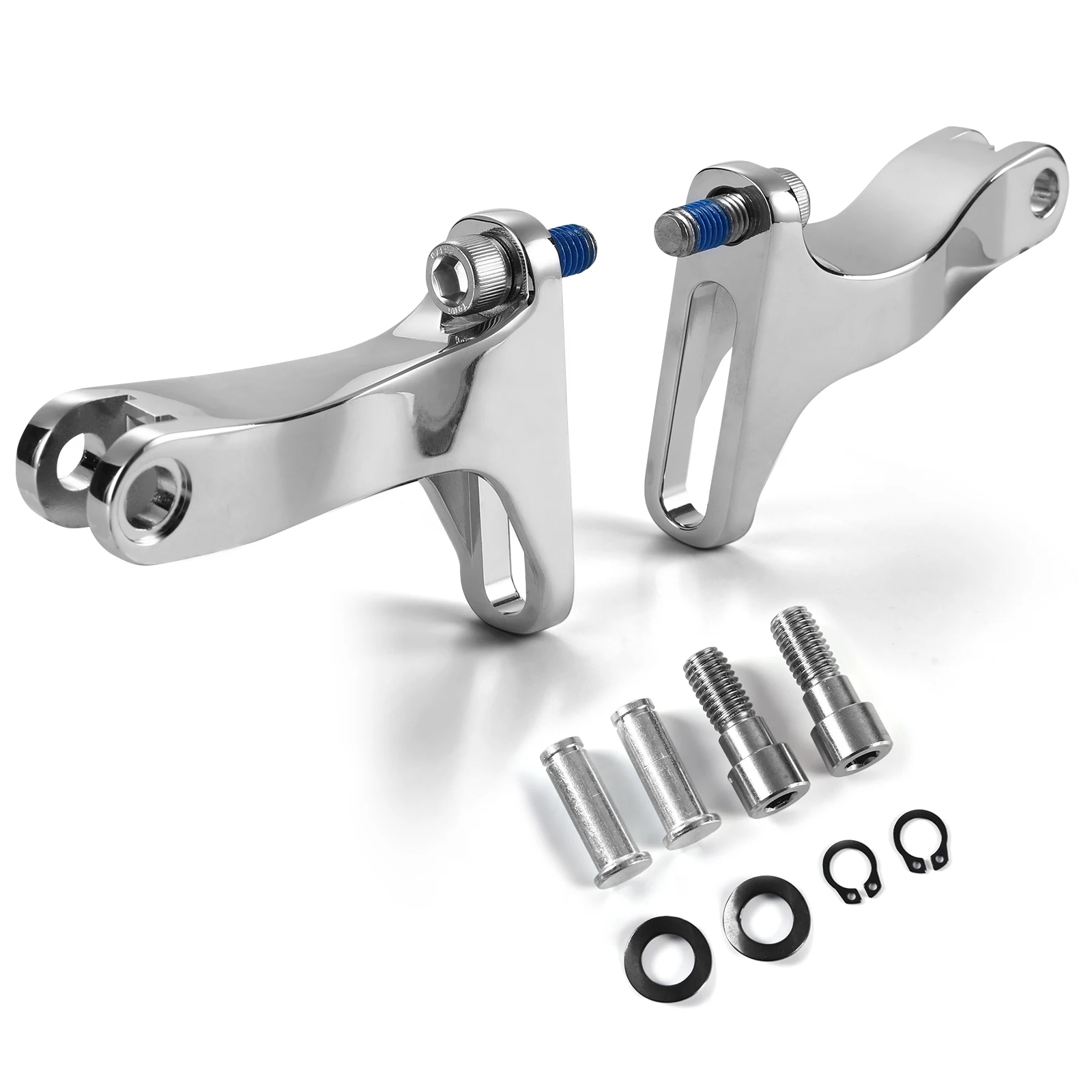 Passenger Footpeg Mounting Hook Bracket For Harley Street Glide Road King 2014-2023