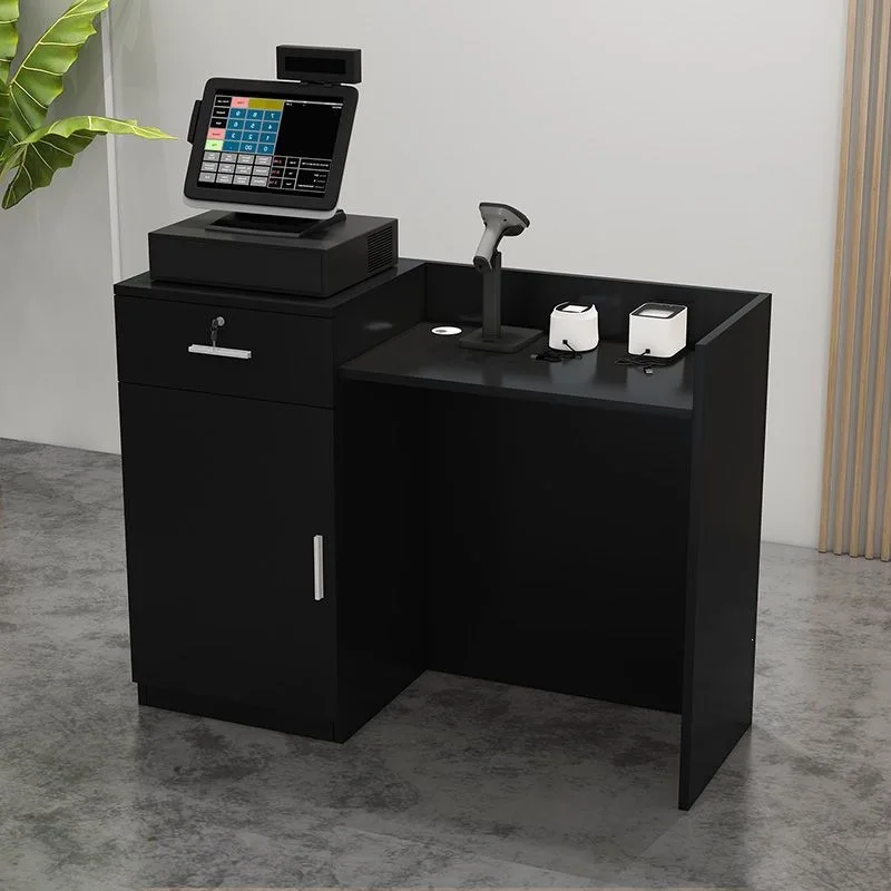 Simple modern checkout page counter Small convenience store Clothing store Beauty salon Shop Bar