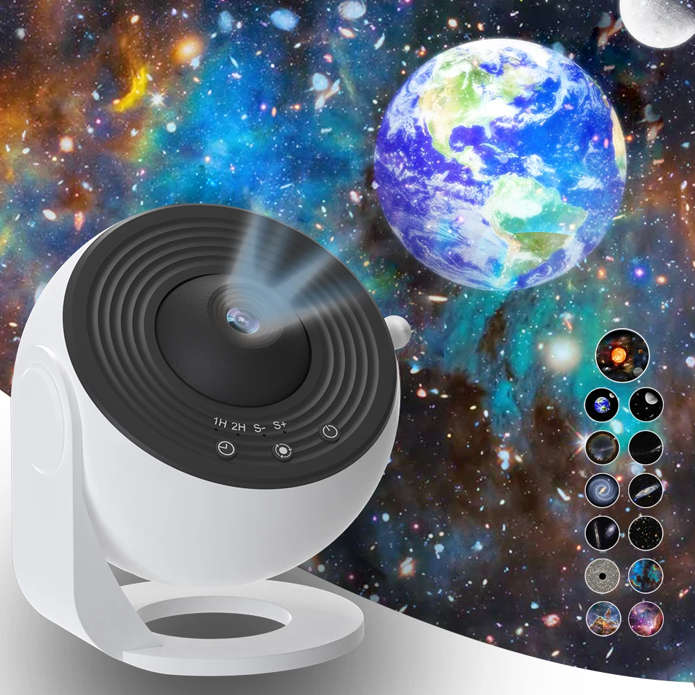 galaxy-projector-for-bedroom-hd-image-star-night-light-13-film-discs-360°-rotating-planetarium-star-projector-for-kids