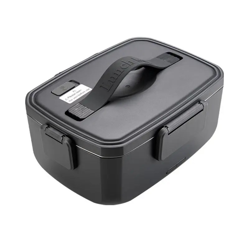 B23B 2.0L Electric Lunch Box Portable Food Warmer No Water Heated Lunch Container Leak Proof Lunch Heater For Work EU Plug