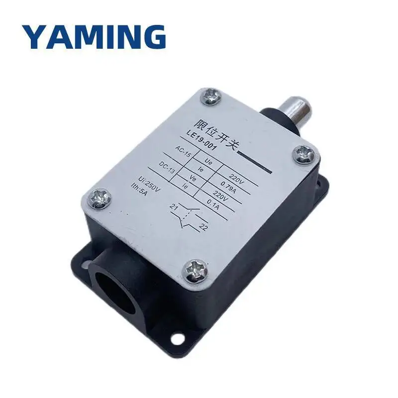 Interruptor de límite de 2 piezas, interruptores de carrera de elevador de LX19-001, 1NO 1NC, adecuado para equipos mecánicos de 500V/5A