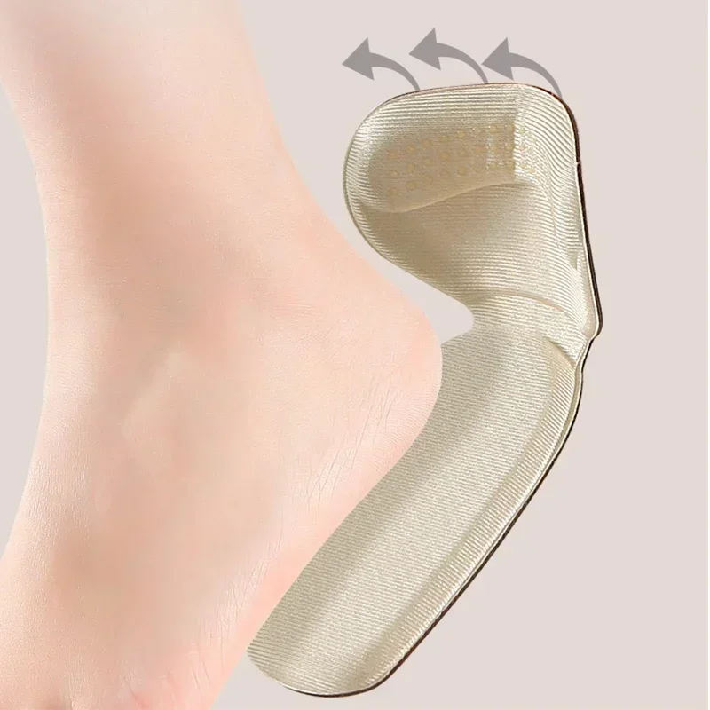 4pcs Insoles Women Heel Spur Pain Relief Foot Cushion High Heels Half Insole Antiwear Protector Stickers Shoe Pads Insole