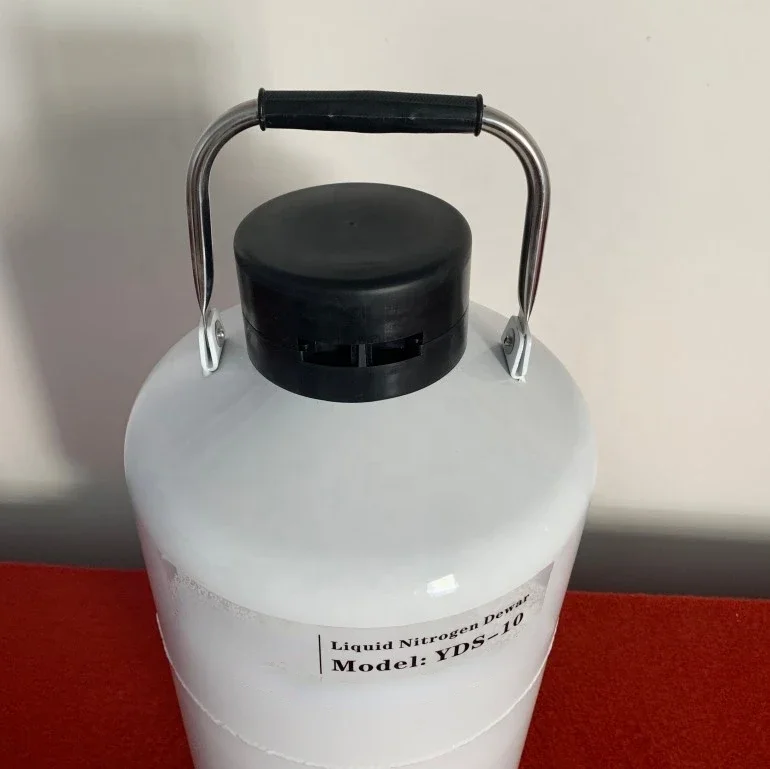 10 liter Cryogenic liquid nitrogen tank YDS-10 storage container dewar flask cylinder