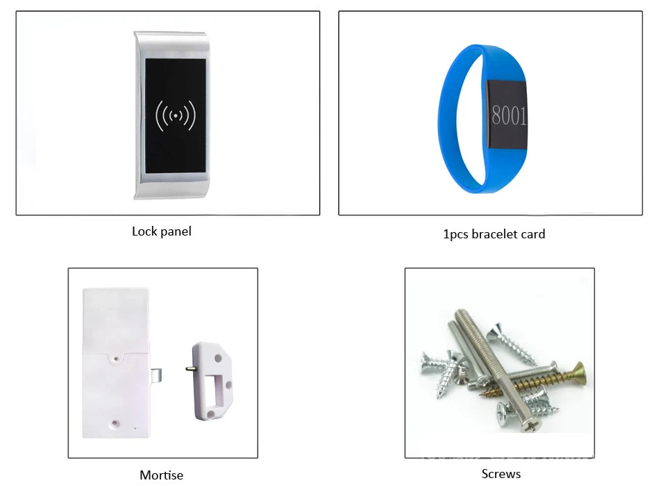 Beliebtes elektronisches RFID-Karten-Schließfachschloss, intelligentes Schloss für Büro, Hotel, Zuhause, Schwimmbad – Detail 5