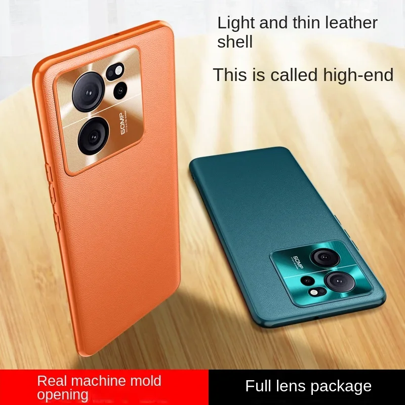 

For Xiaomi Mi 13T Pro Case Luxury Vegan leather Grain Matte protective Back Cover Case For Xiaomi Mi13T Pro Mi 13T Phone shell