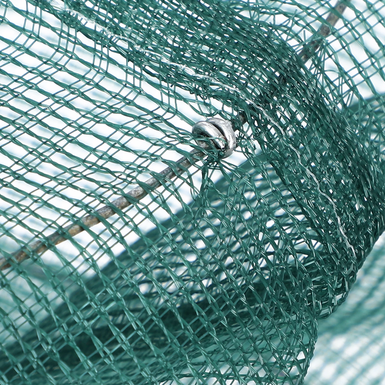 

2pcs Eel Cage Traps Foldable Fishing Net Foam Floats Catching Loach Eel Crawfish Shrimp Reusable Portable Large Size