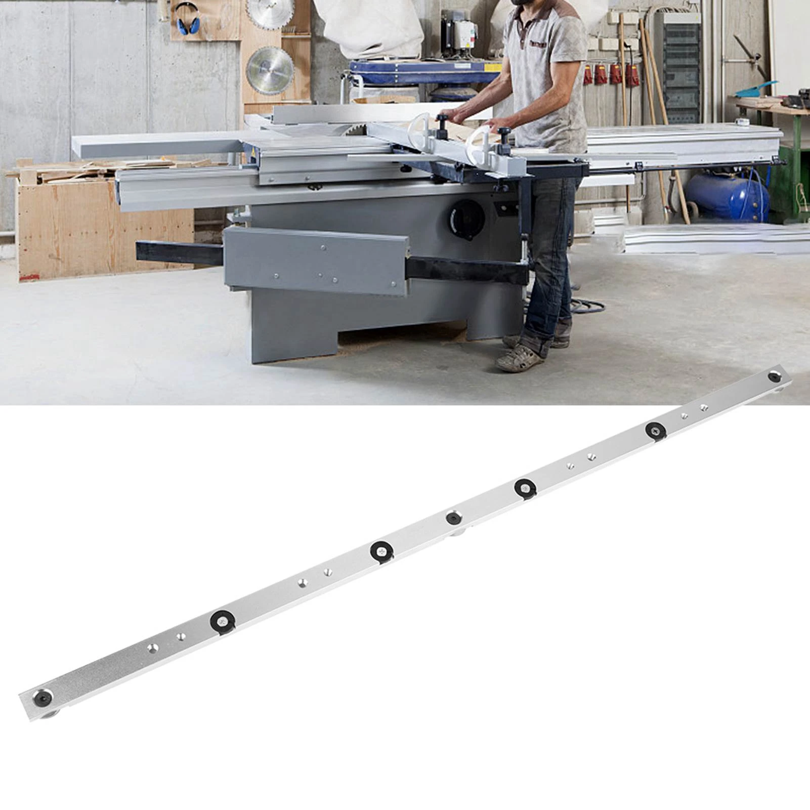 woodworking r miter bar Rail Miter Bar Slider  650mm Aluminum Alloy Rail Miter Bar Slider Table Saw Gauge Rod Miter Gauge