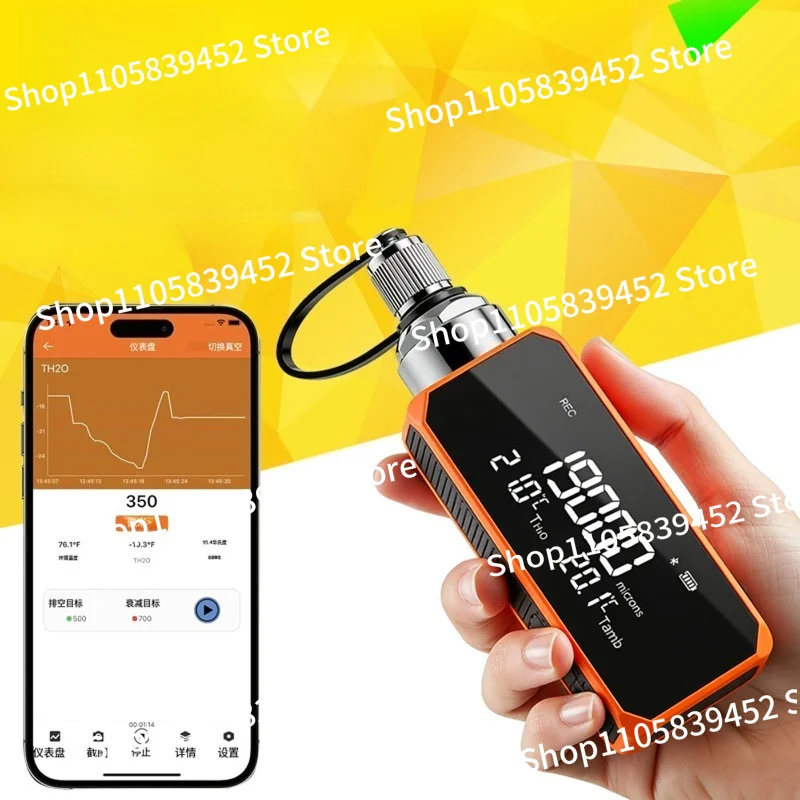 For VGW-mini Wireless Digital Vacuum Gauge High Precision Digital Pressure Vacuum Gauge Negative Absolute Pressure Gauge
