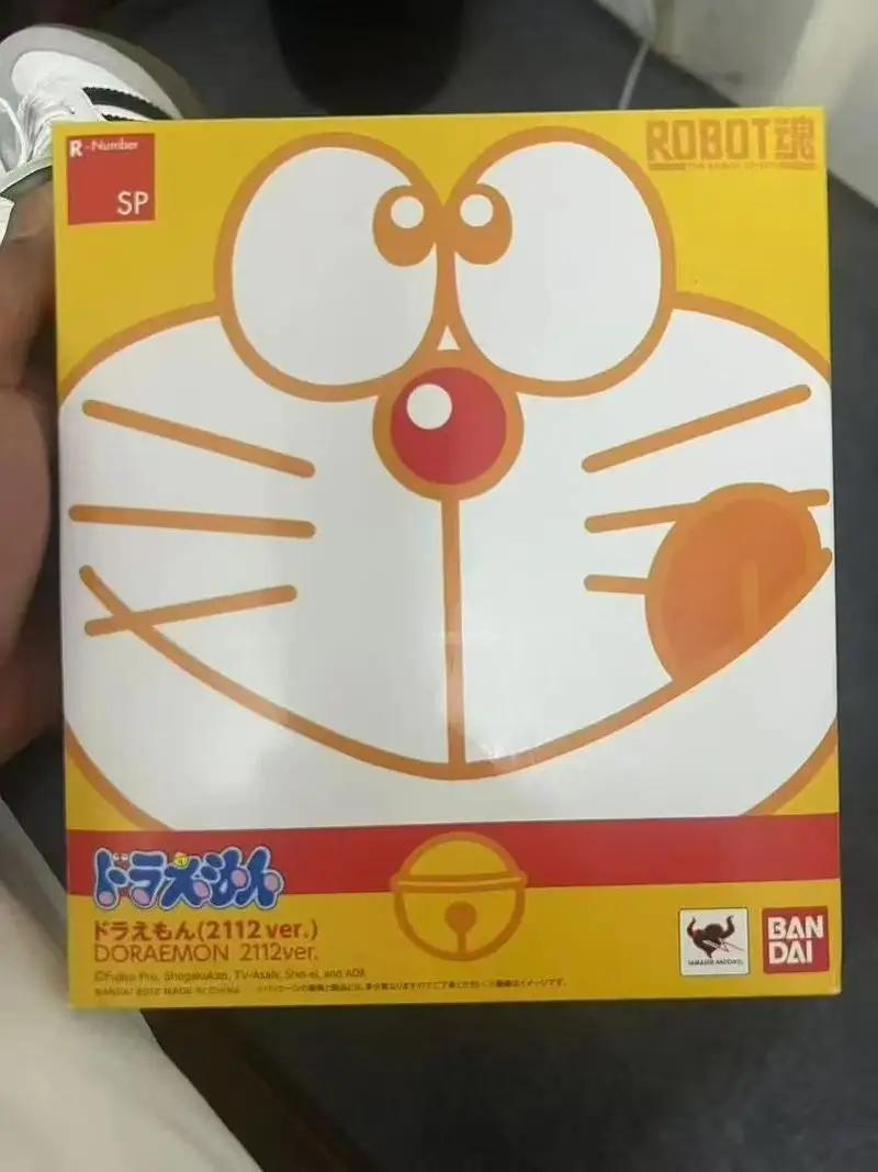 Robot Soul edición limitada Robot gato Doraemon Dingdang gato chapado en oro figura de Anime 2112ver Kit de modelismo juguetes niños muñeca regalo