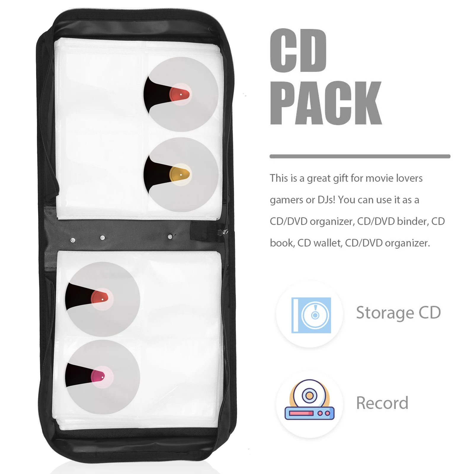 

DVD bag CD bag DVD storage bag CD storage bag DVD PU bag CD PU bag
