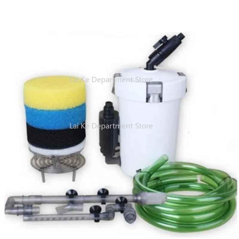 

Small Mini Biochemical Sponge Filter External Media Canister Aquarium Filter Fish Tank Water Treatment Machine