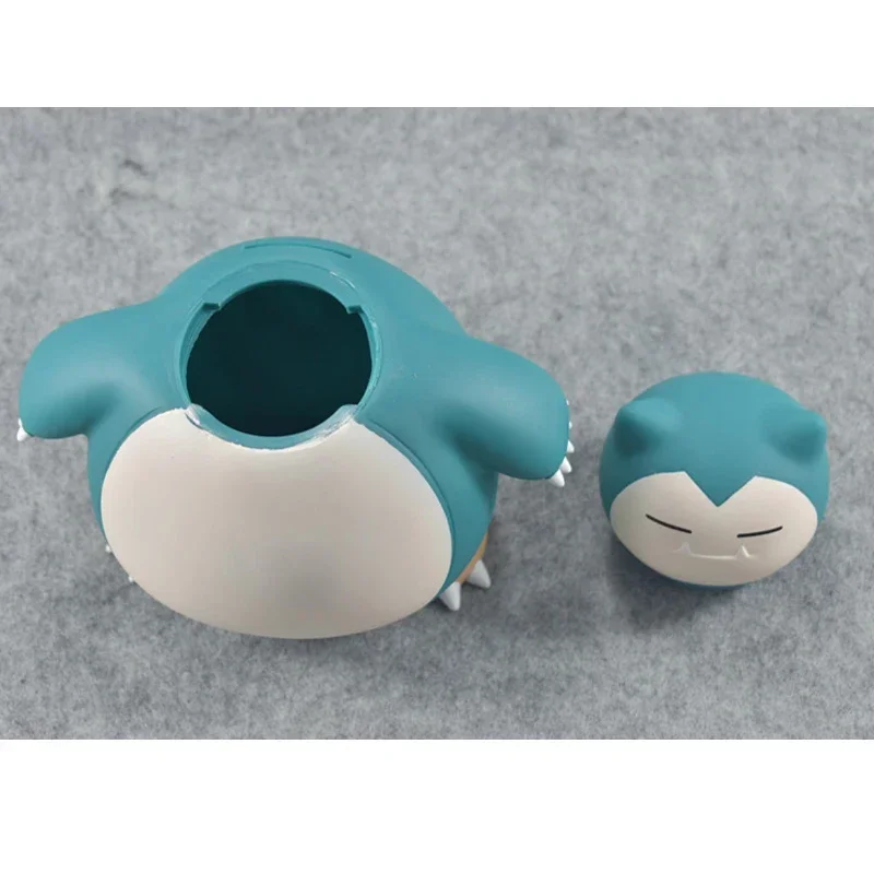 Pokemon Snorlax Glue Doll Cartoon Anime Piggy Bank Coin Piggy Bank Ornaments Children's Toys Money Saving Box Home Decoration