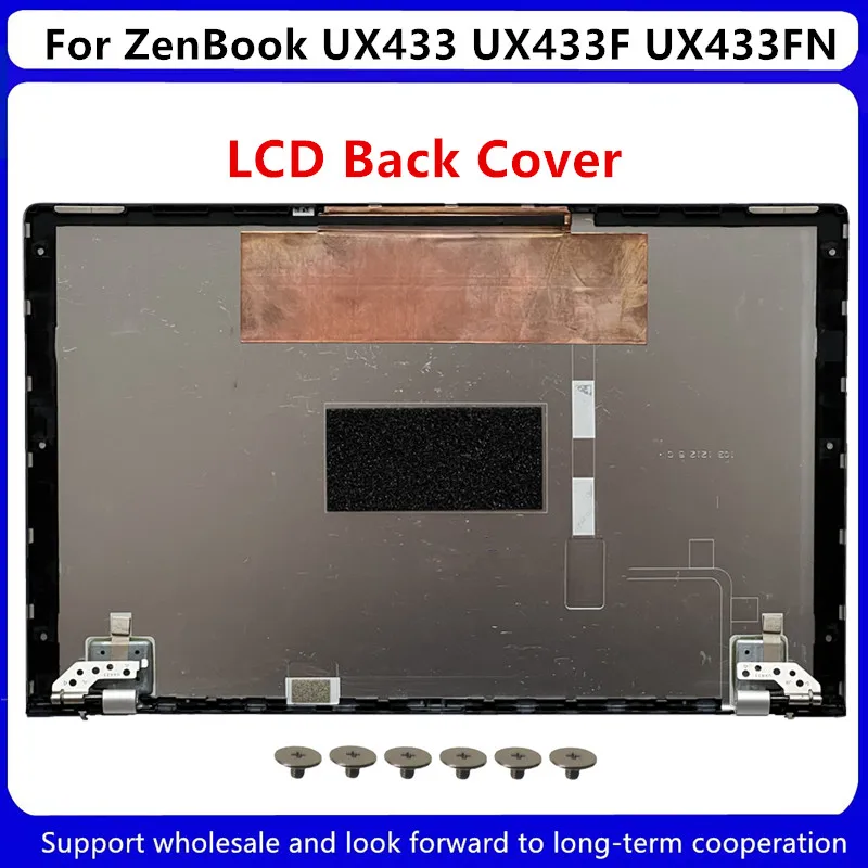 ใหม่สำหรับ Asus Zenbook UX433 UX433F UX433FN แล็ปท็อปปกหลัง LCD/เคสด้านบนที่พักเท้าเคสฐานรองด้านล่าง