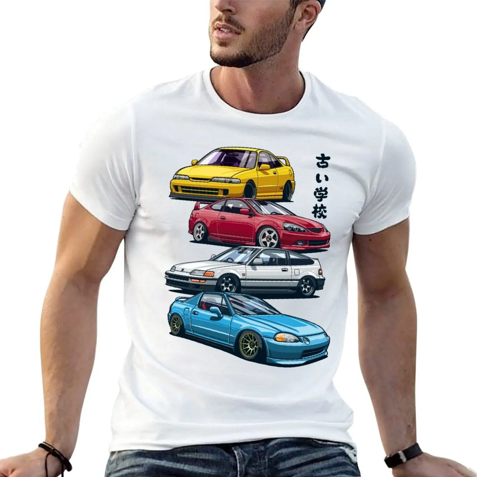 

graphic tees man JDM printed t shirts CRX, shirts Integra for man graphic shirts T-Shirt t mens for t Mix. Civic,