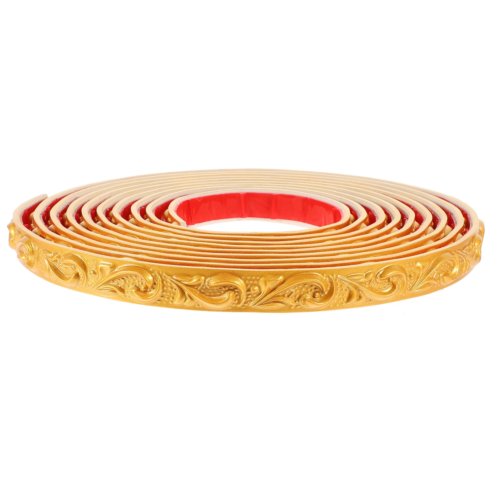

1 Roll Self-Adhesive Peel Stick Pvc Wall Corner Trim Flexible Caulk Strip For Ceiling Edge Decoration Trim Strip